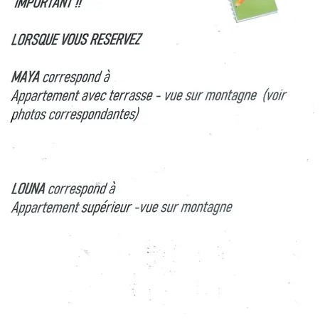 5 Personnes Maya Et Louna Appartamento *