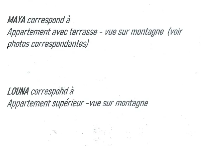 5 Personnes Maya Et Louna Apartmán *